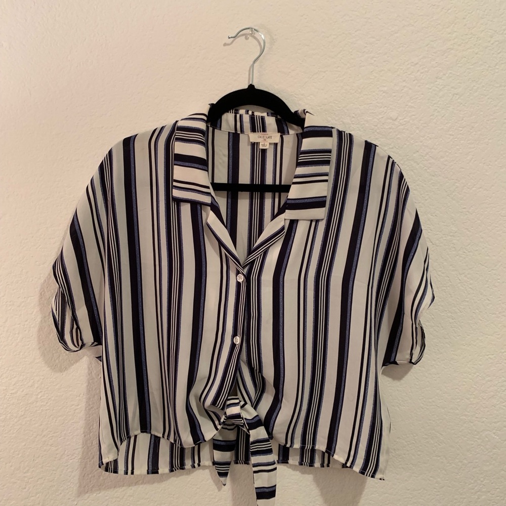 Size L Women’s Striped Blouse